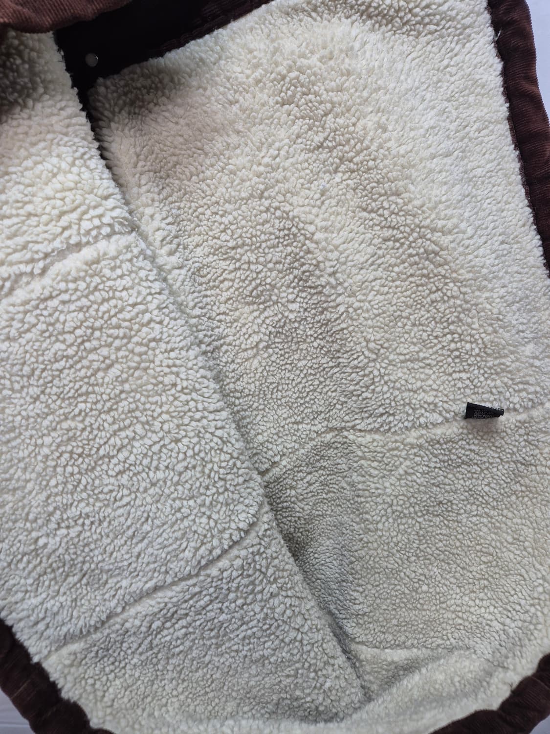 폴로 코듀로이 양털 롱코트 상품이미지4