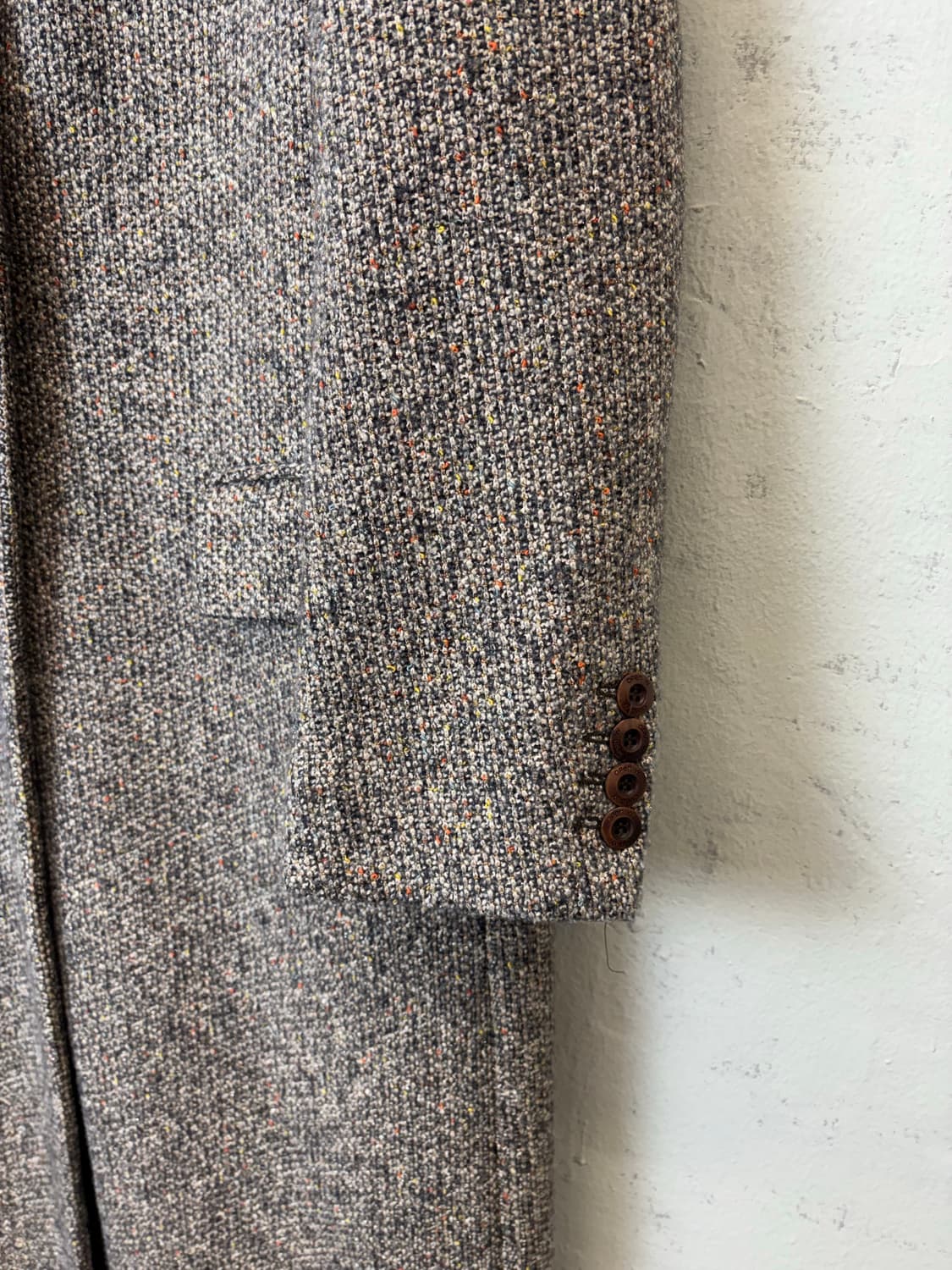 Open Yy 오픈와이와이 트위드 파워 싱글 코트 상품이미지3