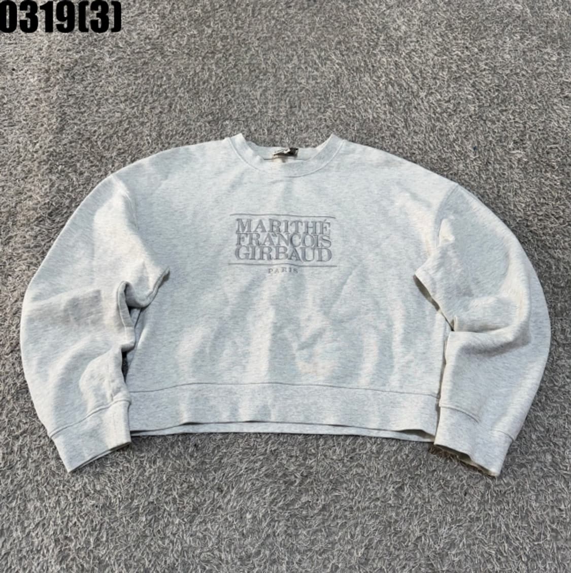 마리떼프랑소와저버 크롭 맨투맨 상품이미지1