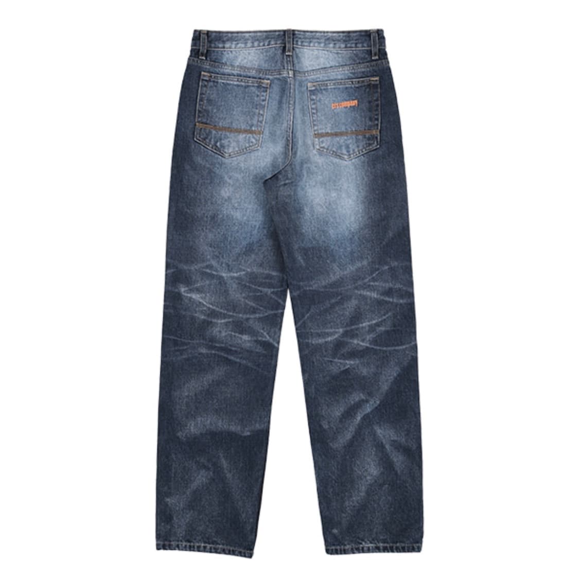 Ersco Washed Regular jeans beep blue 상품이미지2