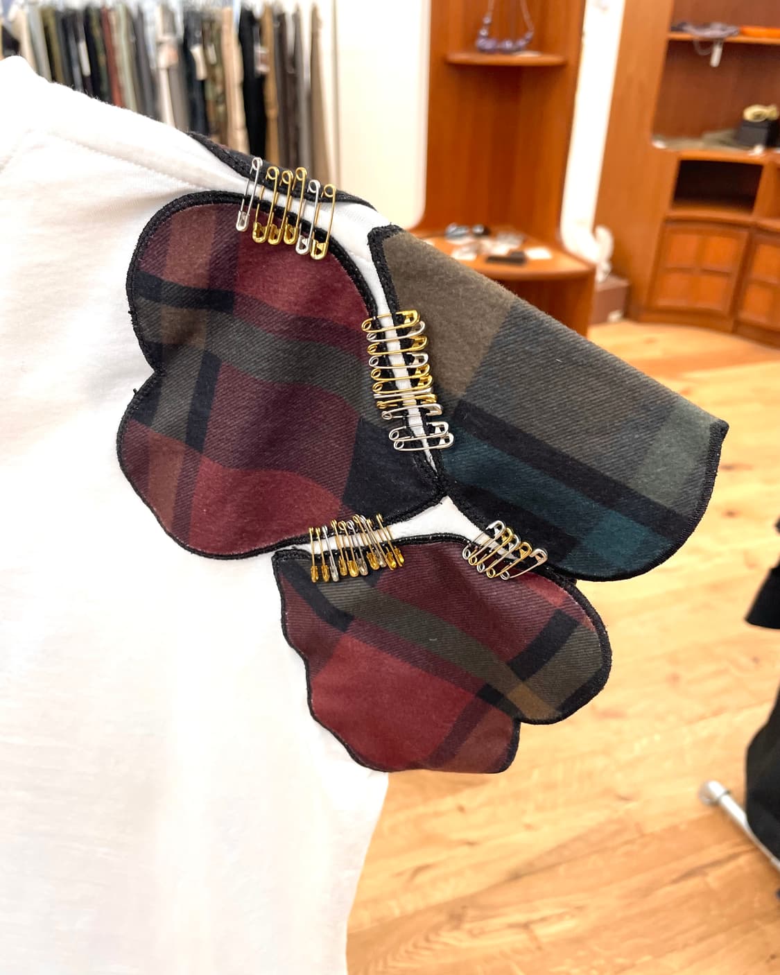 [M] 소니아리키엘 하트 슬리브 반팔 티셔츠 상품이미지3