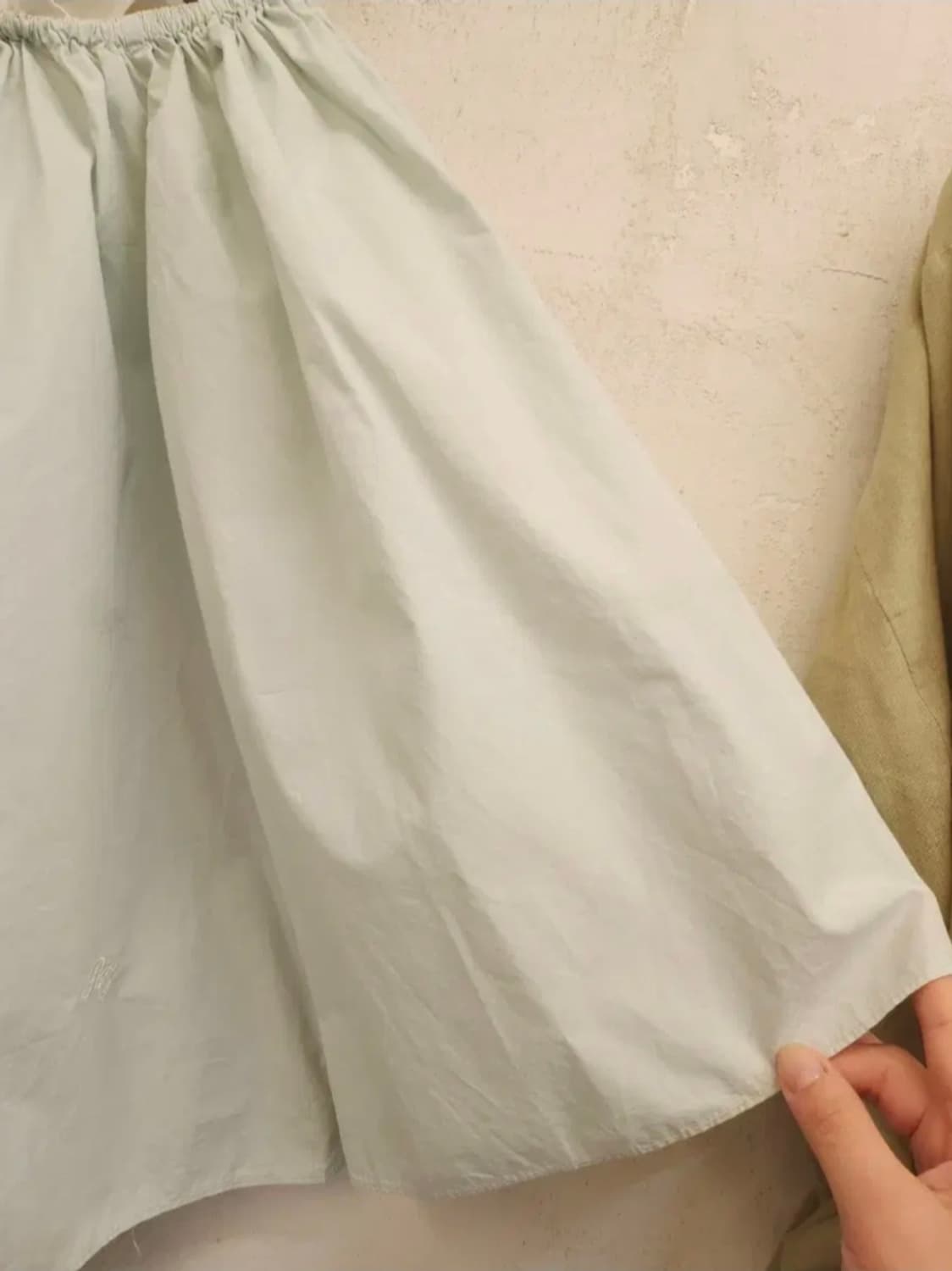 렉토 오프숄더 셔츠탑  상품이미지5