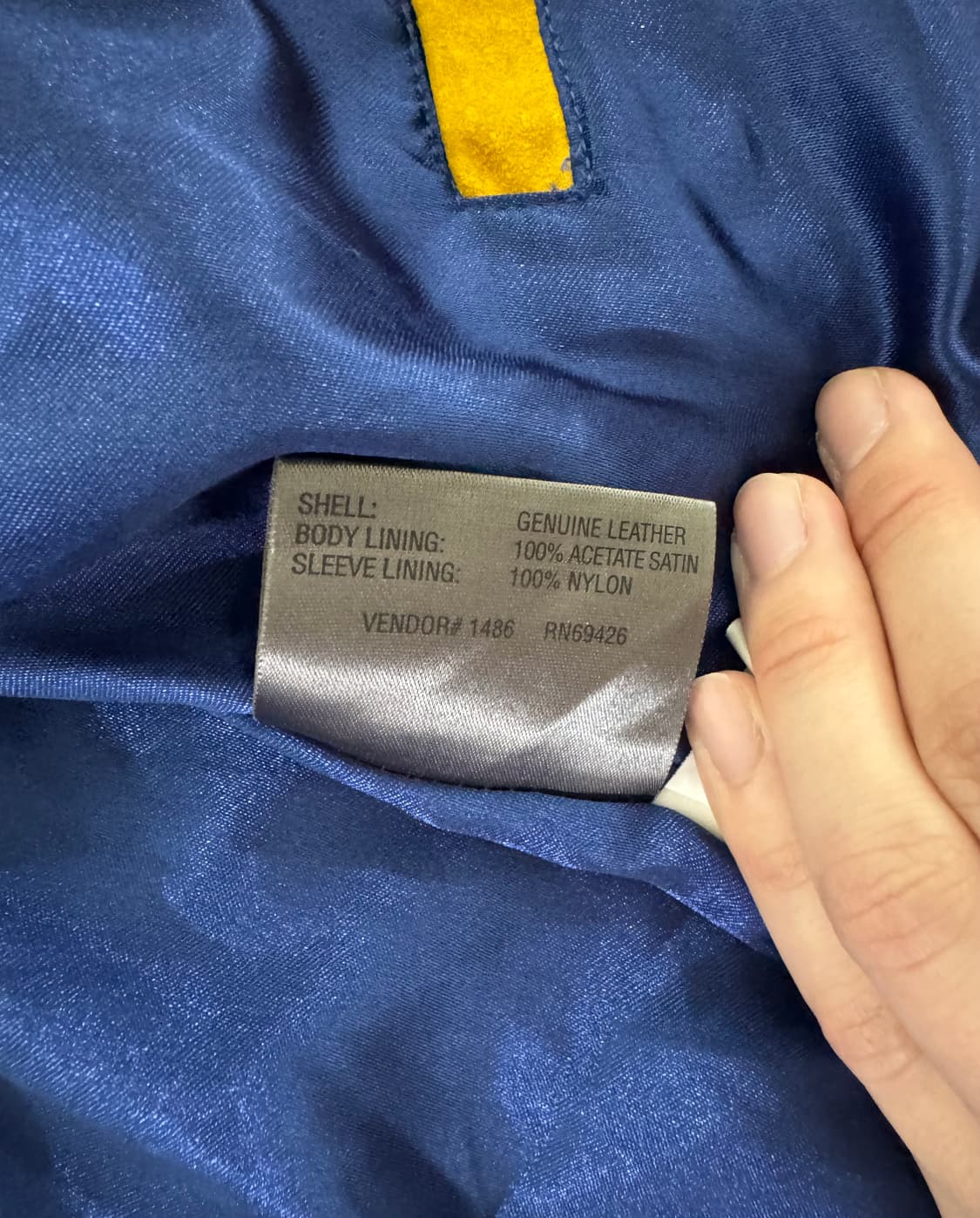 윌슨 레더 스웨이드 가죽 자켓 상품이미지6