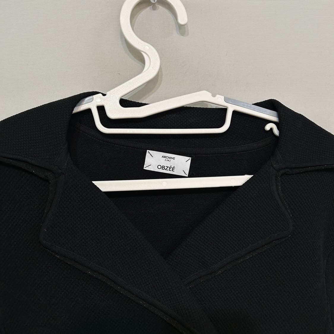 오브제 2022 니트 더블 자켓 95 상품이미지2