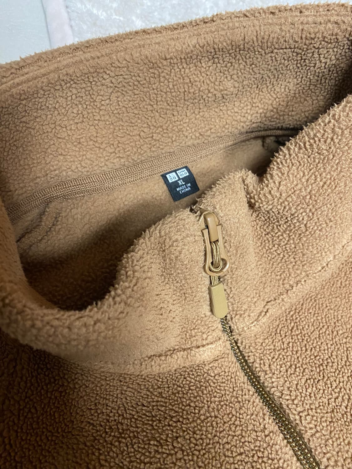 유니클로 후리스 풀집재킷 플리스 집업 XL 상품이미지2