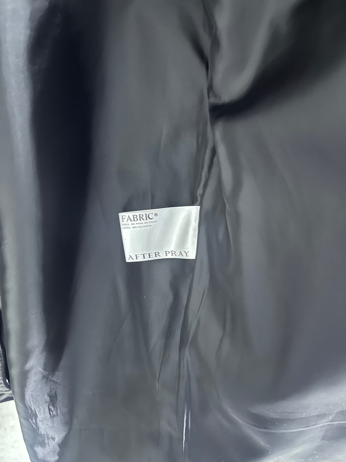 애프터 프레이 투어리스트 발마칸 코트 팝니다(M) 상품이미지3