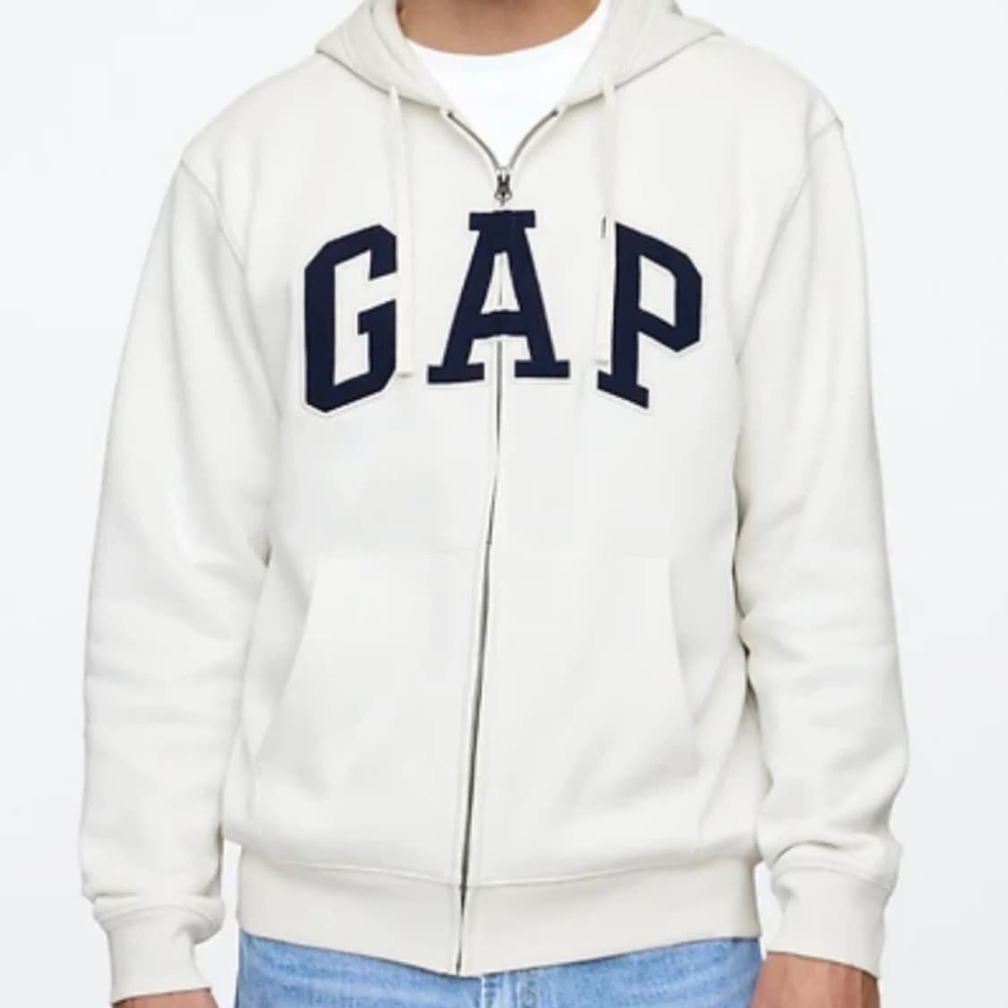 새상품 갭 후드집업 남녀공용 스톤베이지 S 상품이미지3