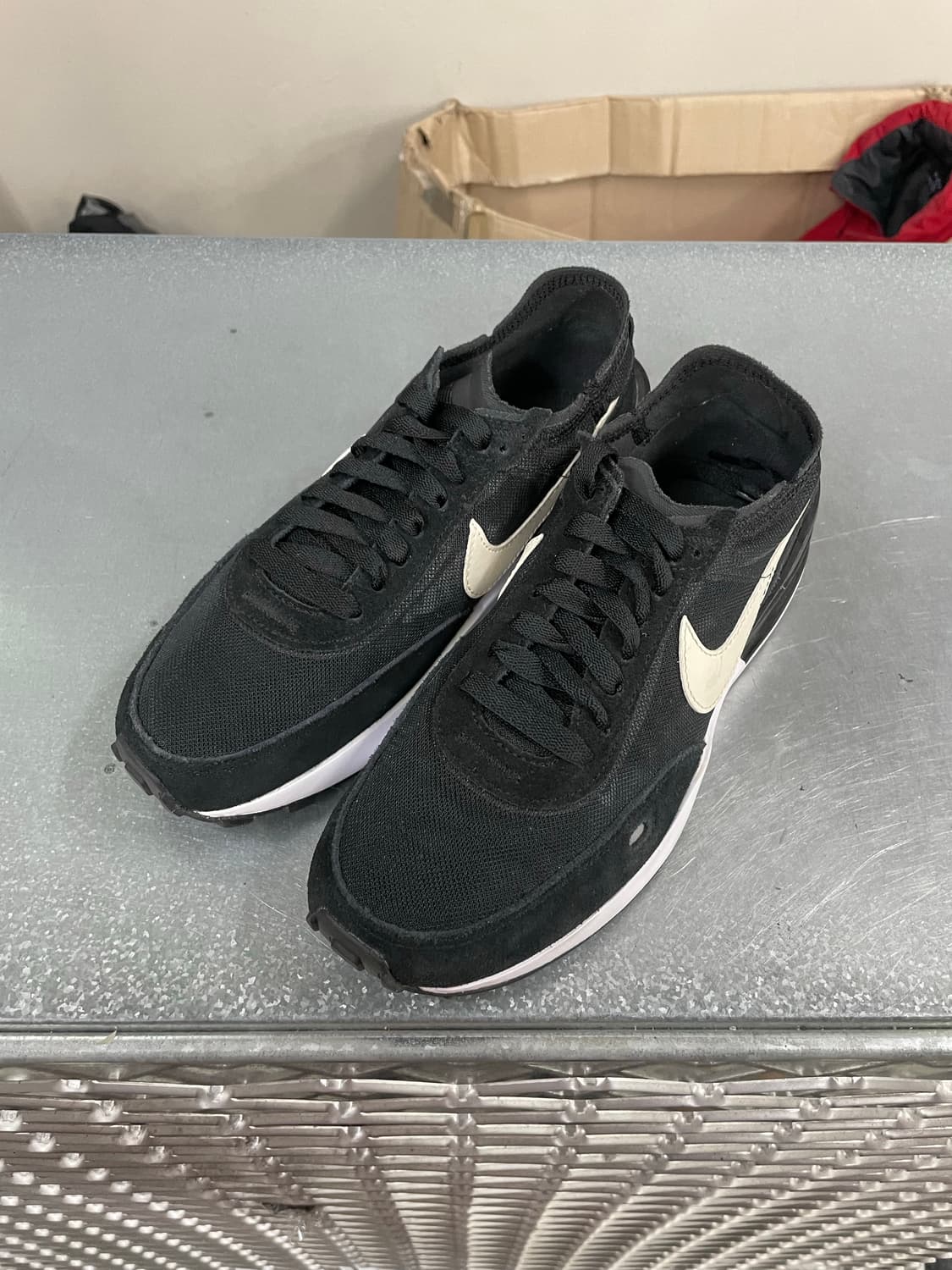 나이키 와플 원 블랙 화이트 230 상품이미지2