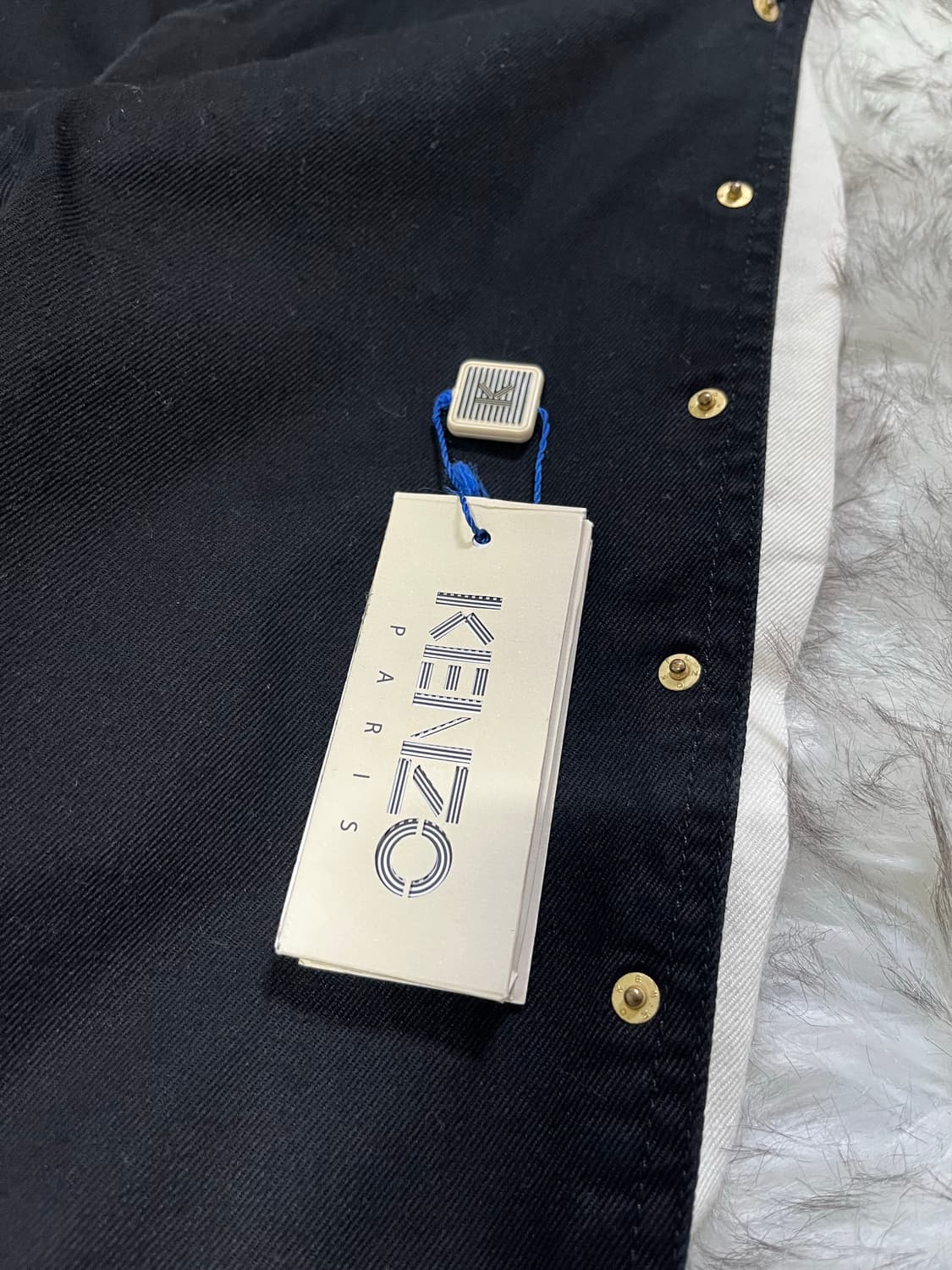 [28] KENZO Paris 투톤 스냅 버튼 팬츠 상품이미지1