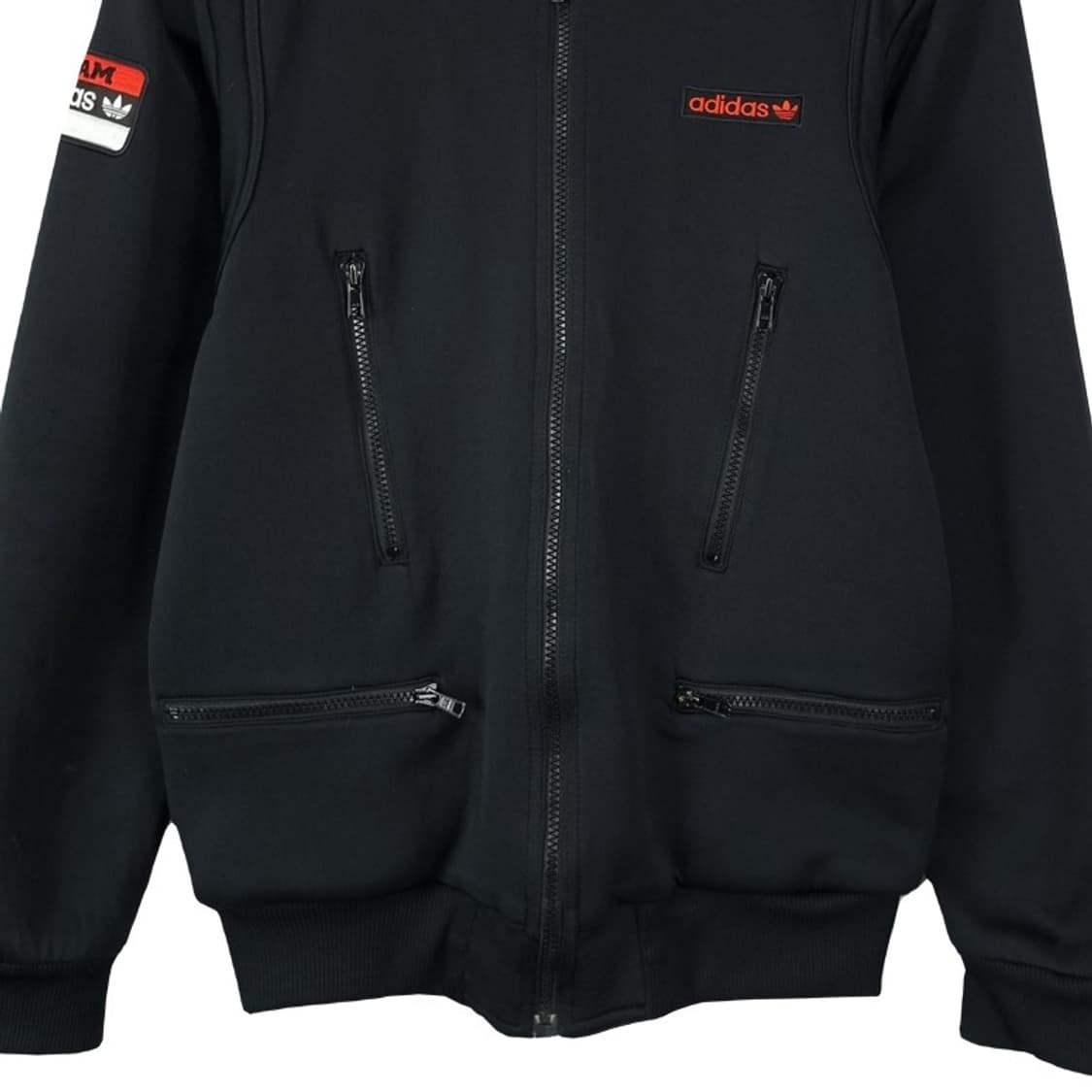 [ADIDAS] 아디다스 빈티지 스웻 집업 바이커 자켓 M15170 상품이미지5