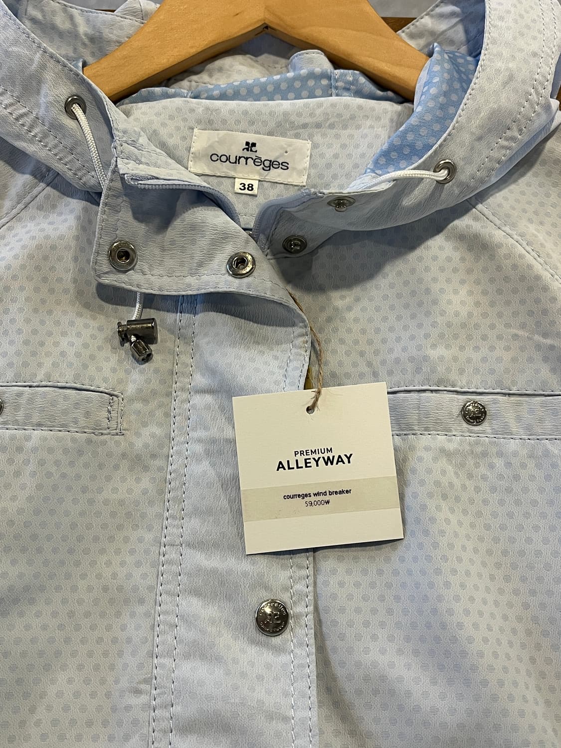 Courreges wind breaker 상품이미지3