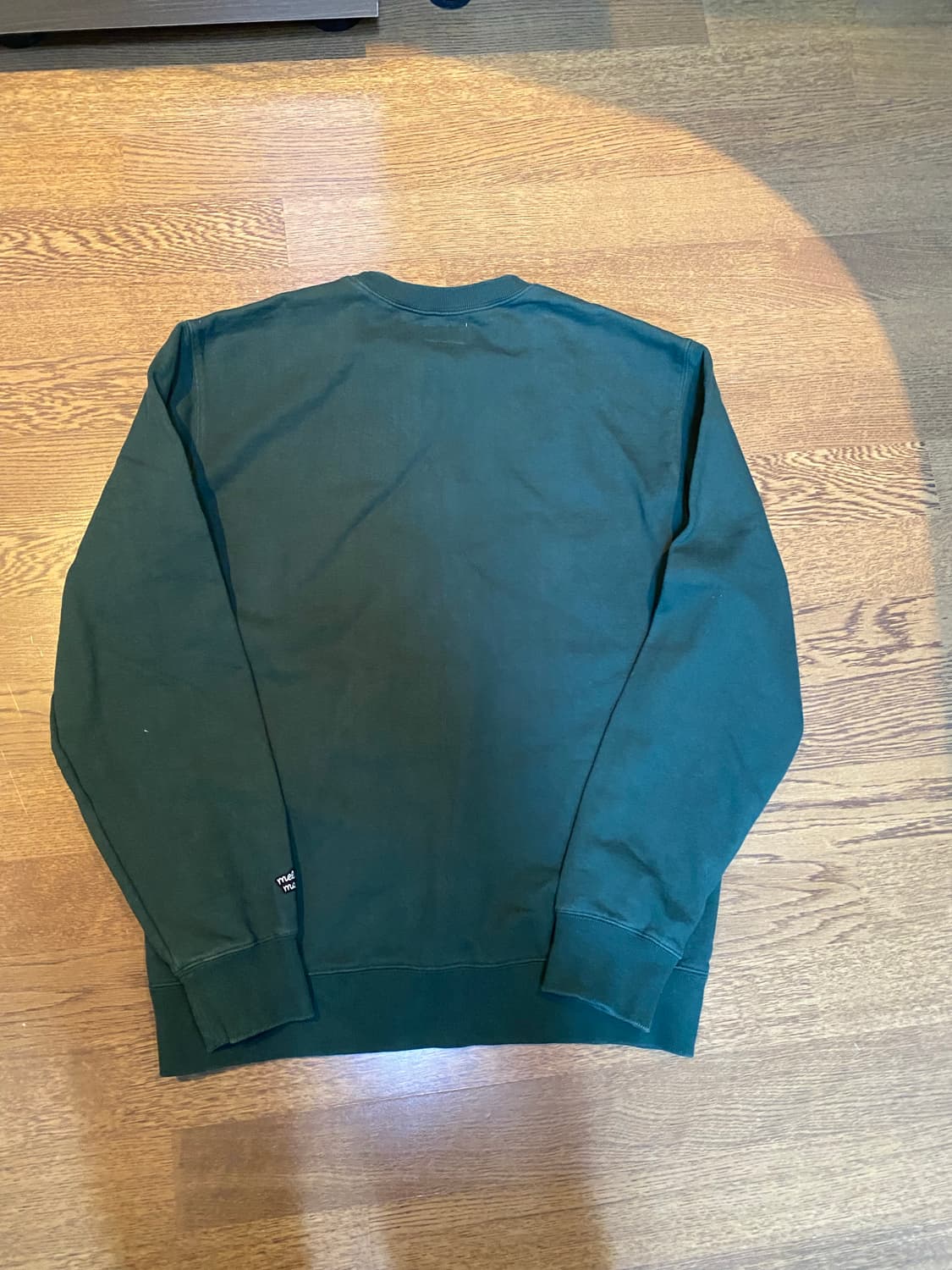 멜란지마스터 맨투맨 그린 L 상품이미지2