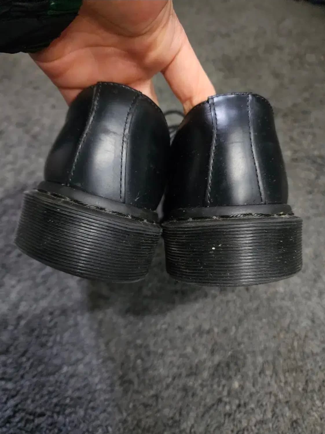 닥터마틴 모노 블랙 더비슈즈 UK7 사이즈 상품이미지6