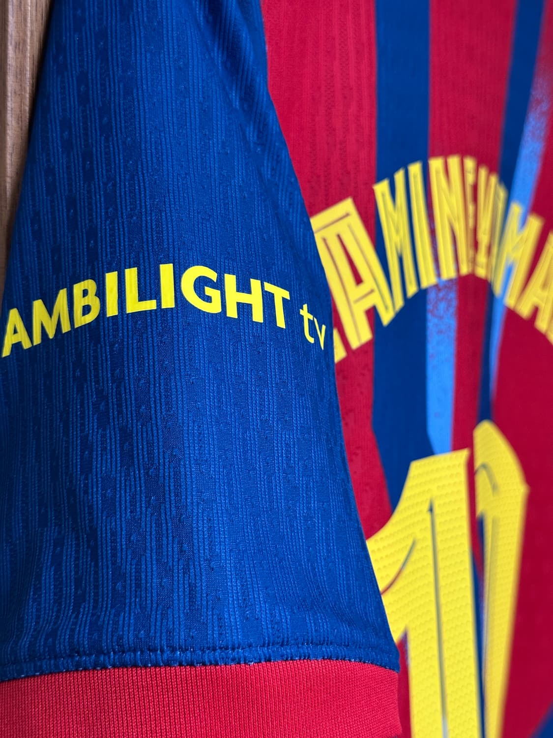 25-26 바르셀로나 4th 어센틱 No.10 라민야말 상품이미지4