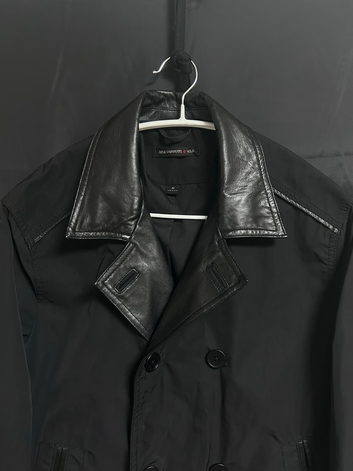 존 바바토스 레더(램스킨) 카라 코트 상품이미지6