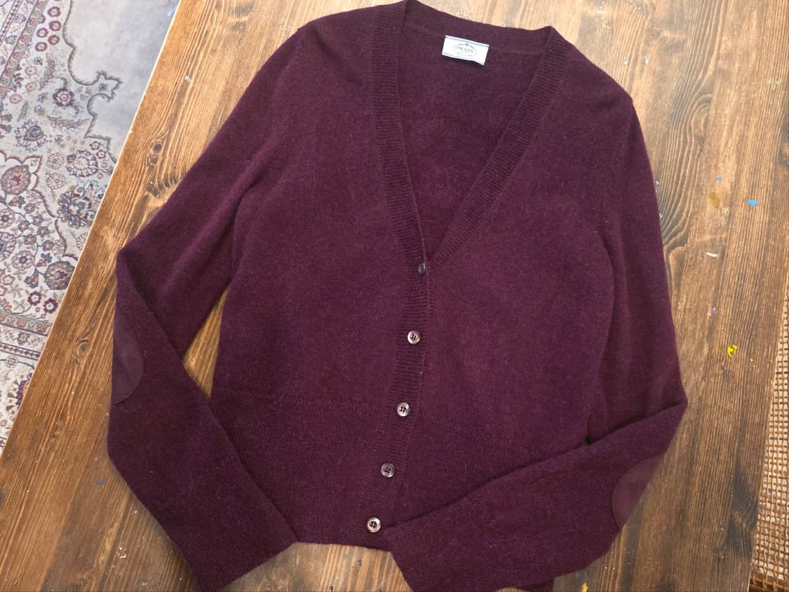 프라다 모헤어 가디건 상품이미지10