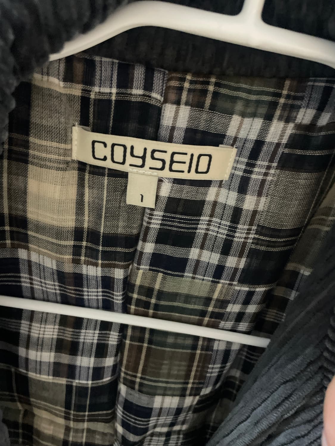 코이세이오 Coyseio 봄버 블루 그레이 상품이미지2
