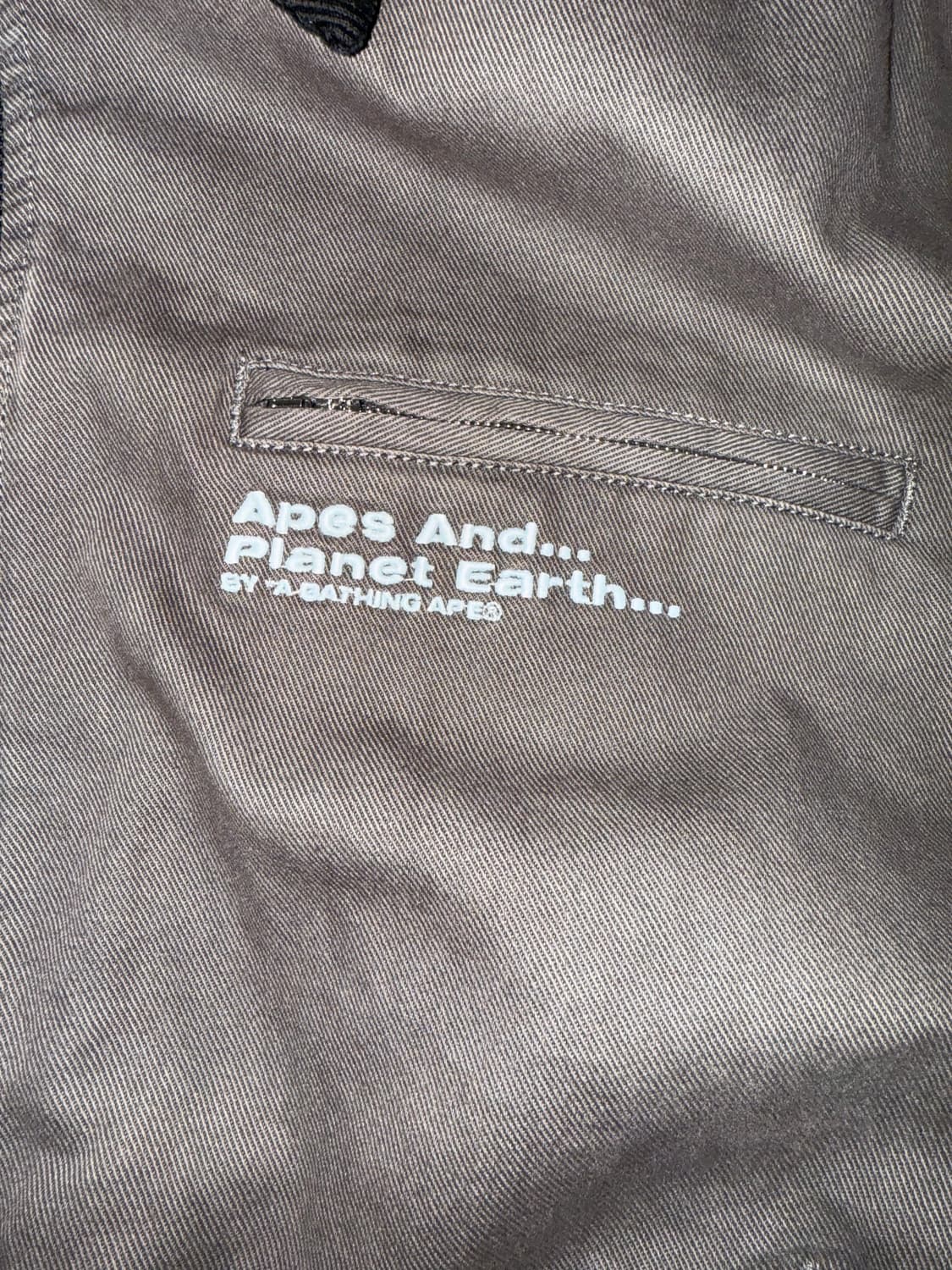 AAPE 그래피티 후디 자켓 상품이미지2