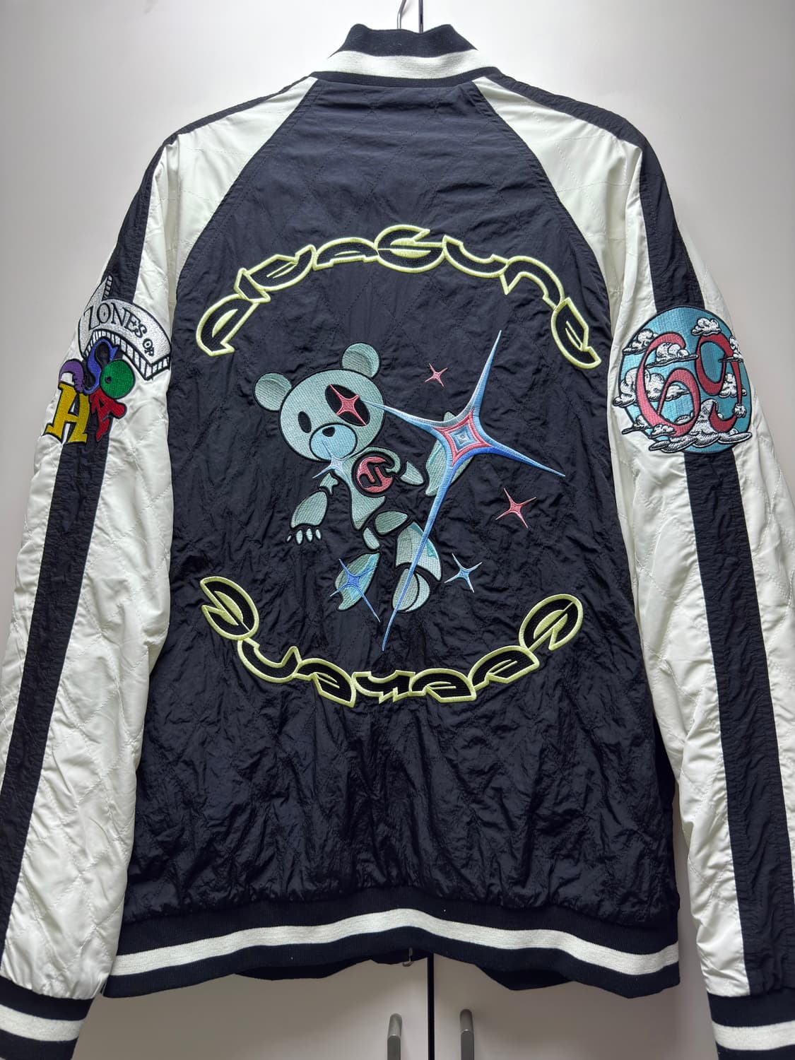 Psychic Teddy Souvenir Jacket - Balck 상품이미지2