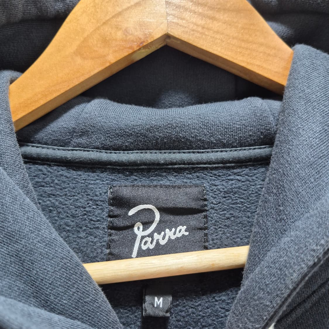 (M) parra 파라 black depending 후드 상품이미지4