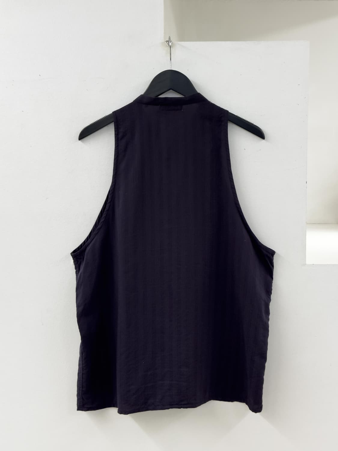 90s 엠포리오 아르마니 슬리브리스 셔츠 상품이미지5