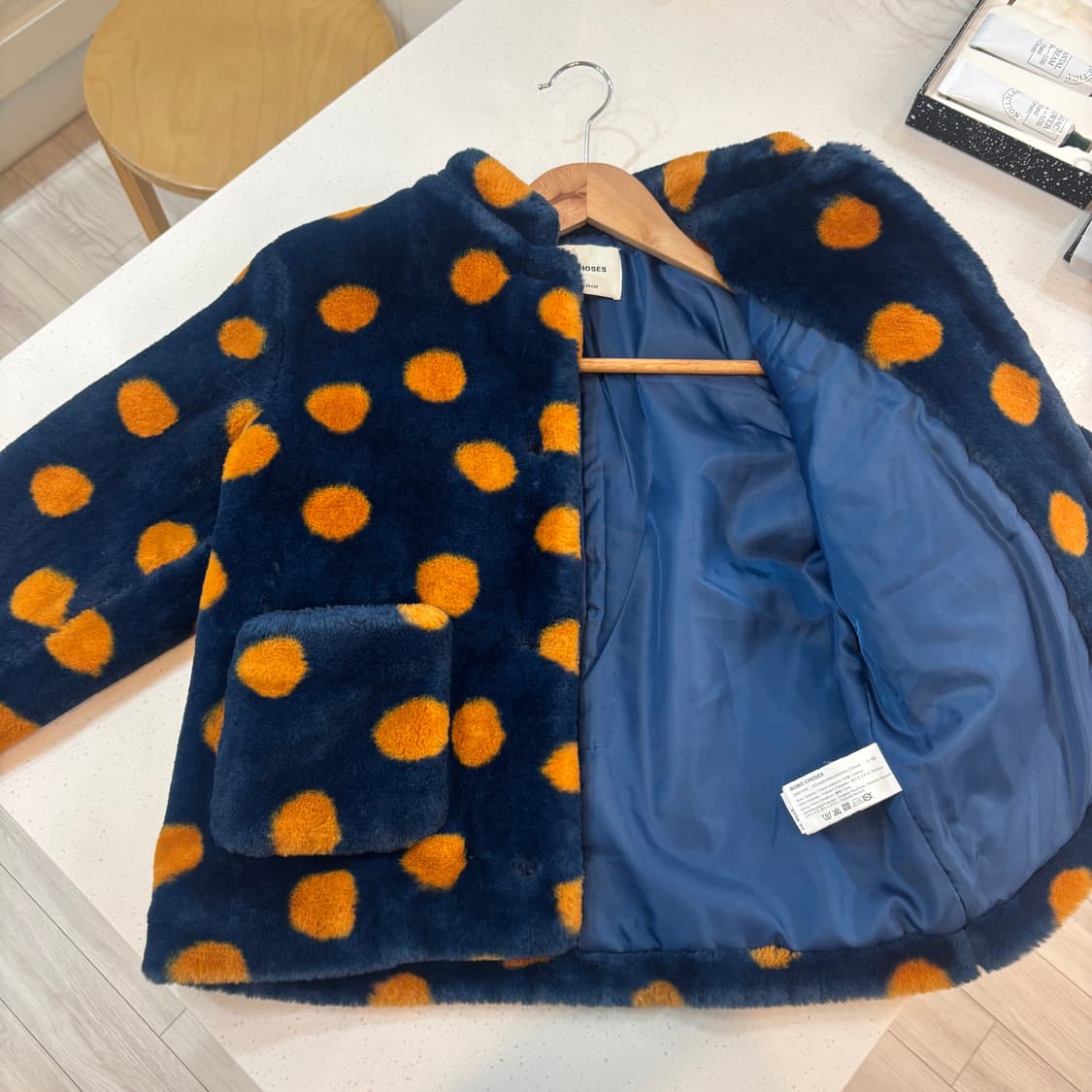 보보쇼즈 도트 퍼 자켓 8y 상품이미지8