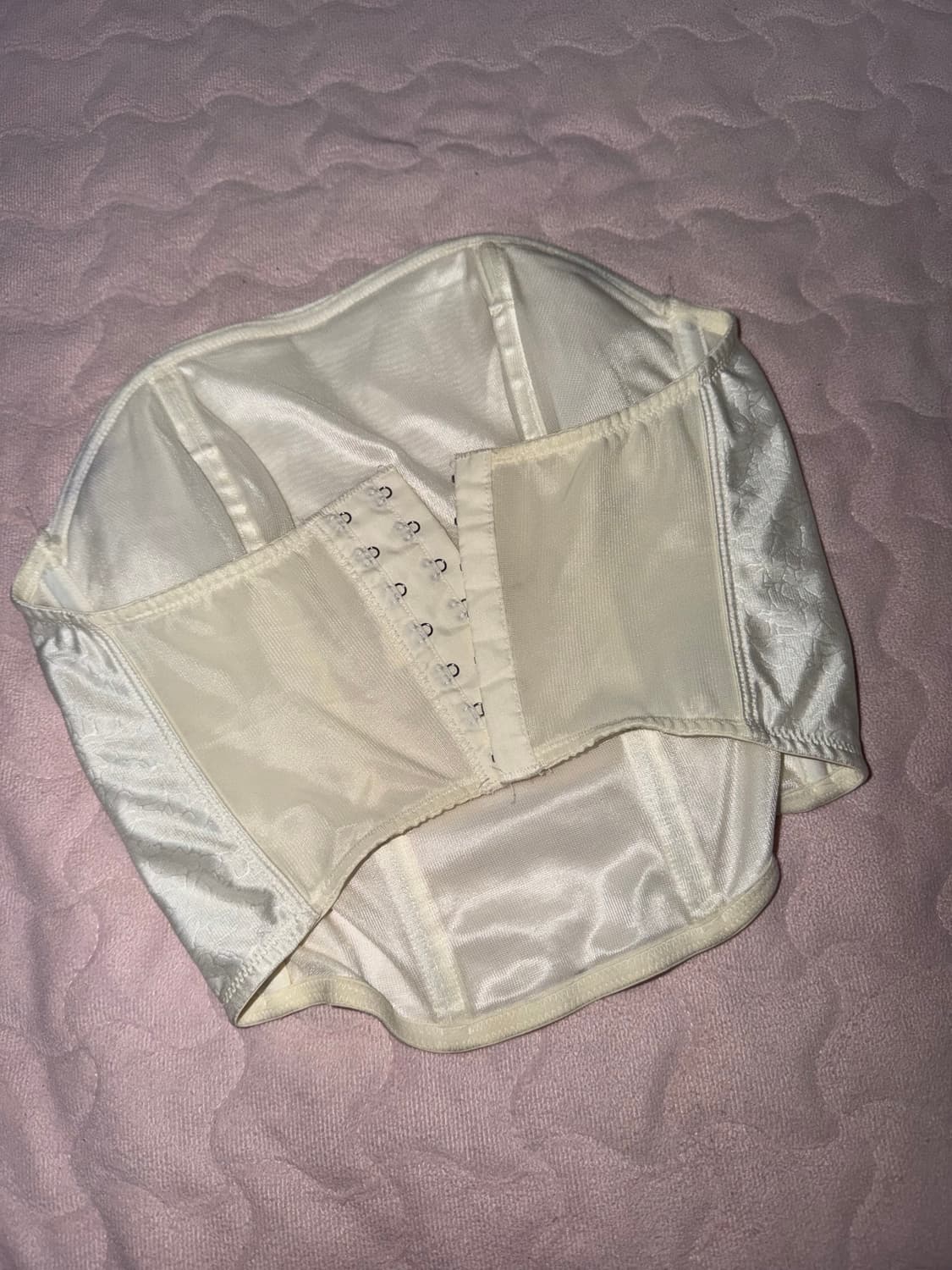 화이트 코르셋 탑 웨딩 빈티지  상품이미지2