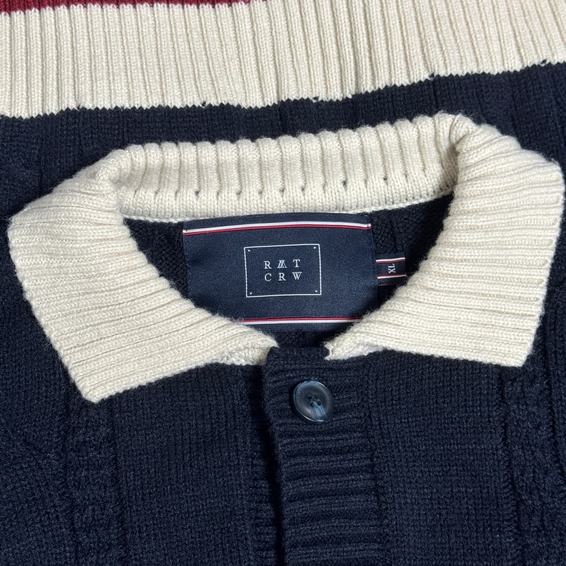 로맨틱크라운 카라 니트 가디건 상품이미지4