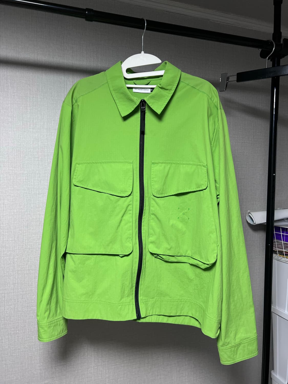 팝 트레이딩 컴퍼니 Boxer Overshirt 자켓 m 상품이미지4