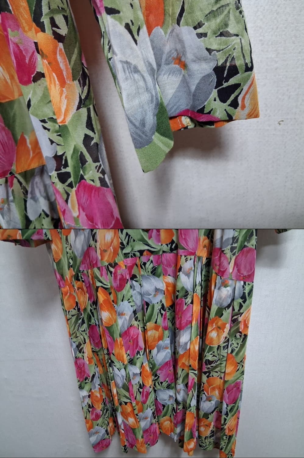 일본빈티지 MABUCHI 플로랄 롱원피스 아사면소재 고퀄리티 여성77
원 상품이미지5