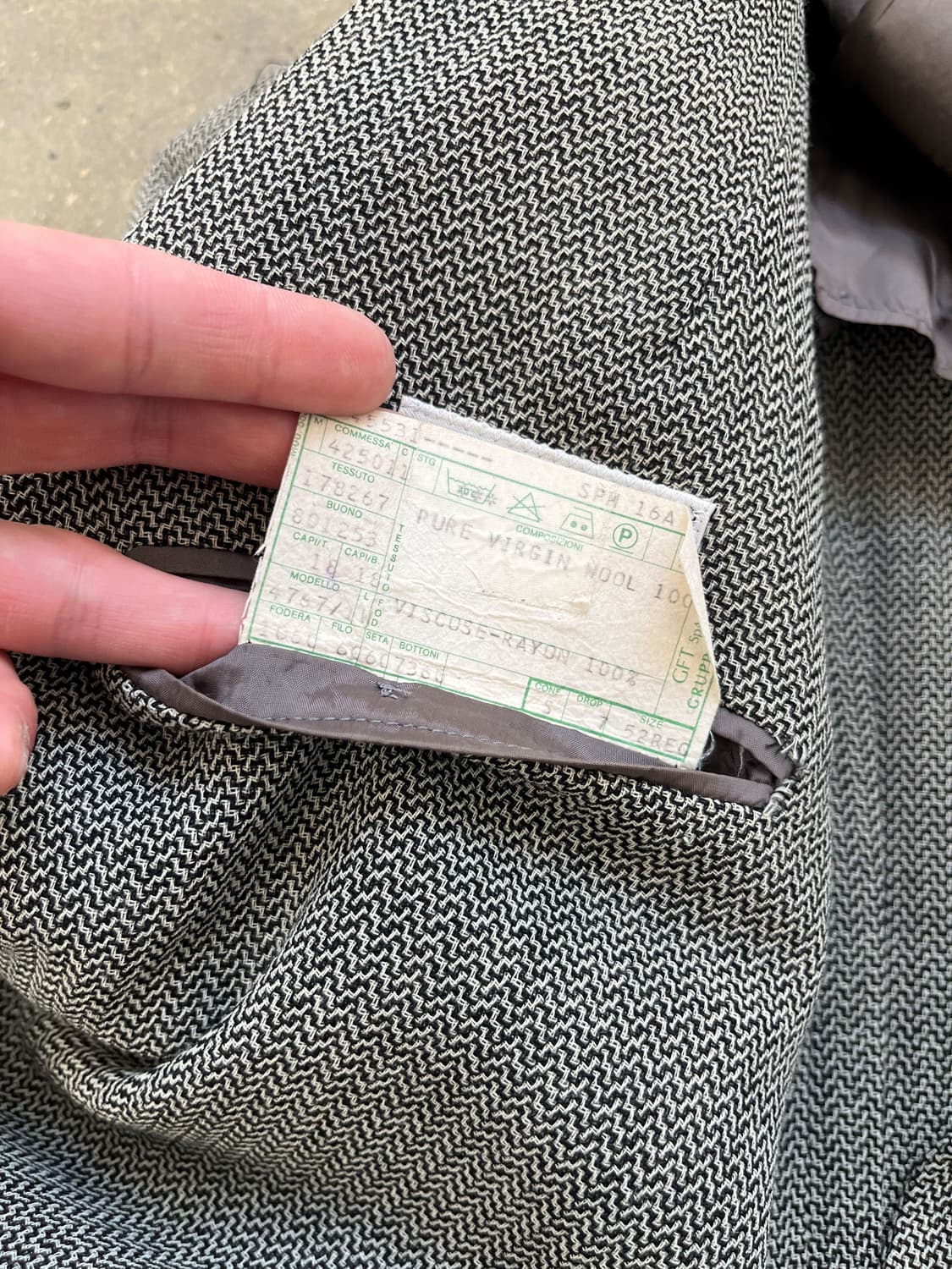 90s GIORGIO ARMANI 블레이저  상품이미지7