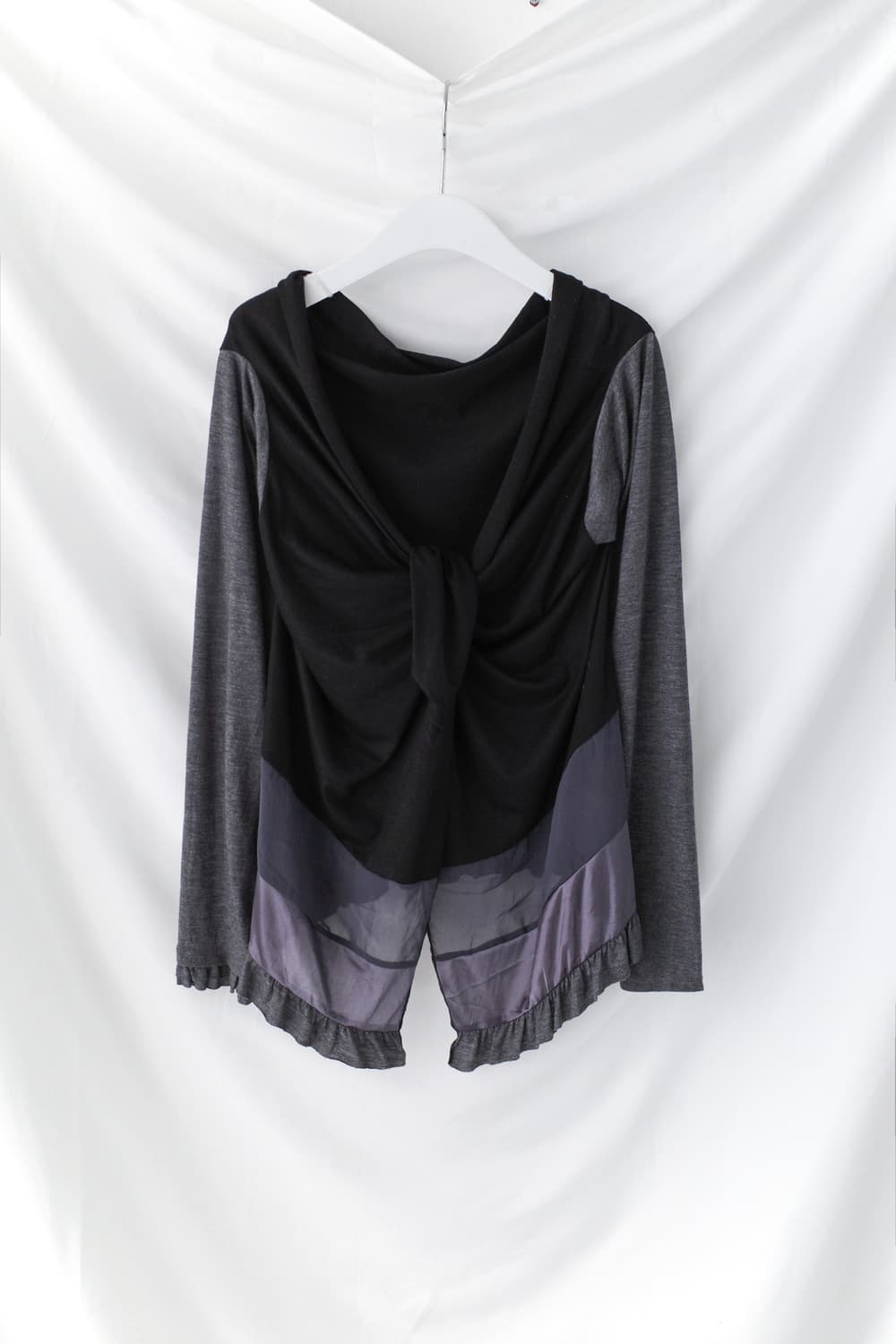 tie frill cardigun 상품이미지1