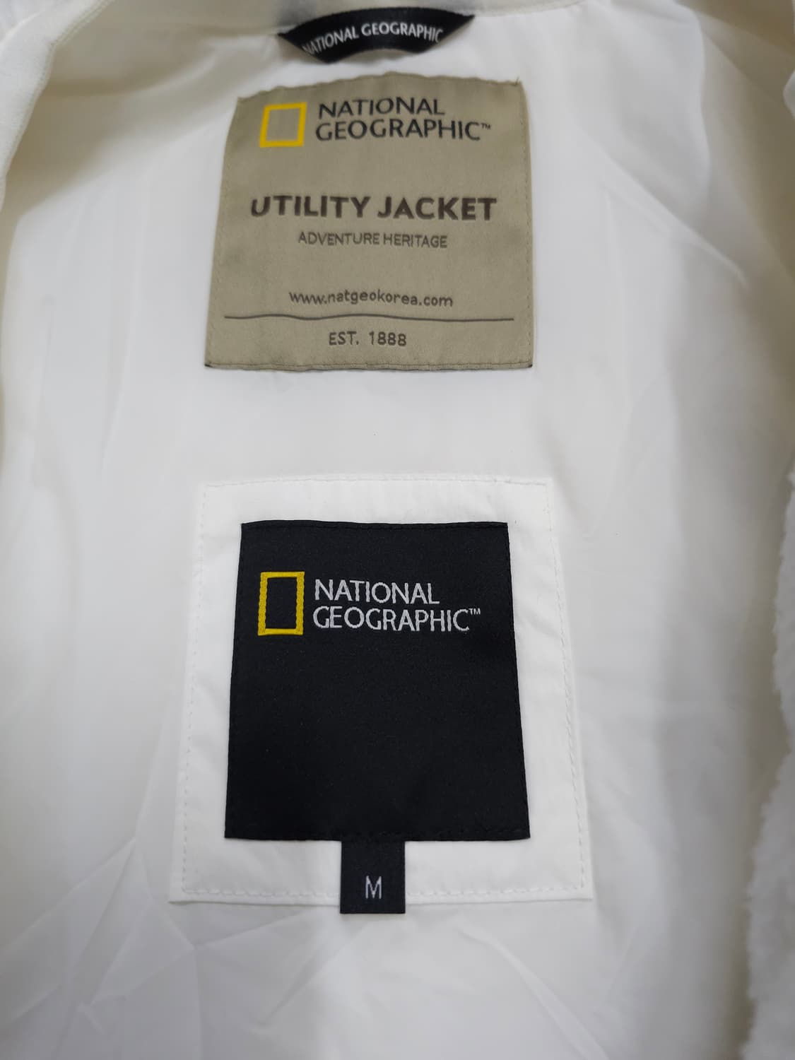 내셔널지오그래픽 뽀글이 퀼팅 자켓 상품이미지5