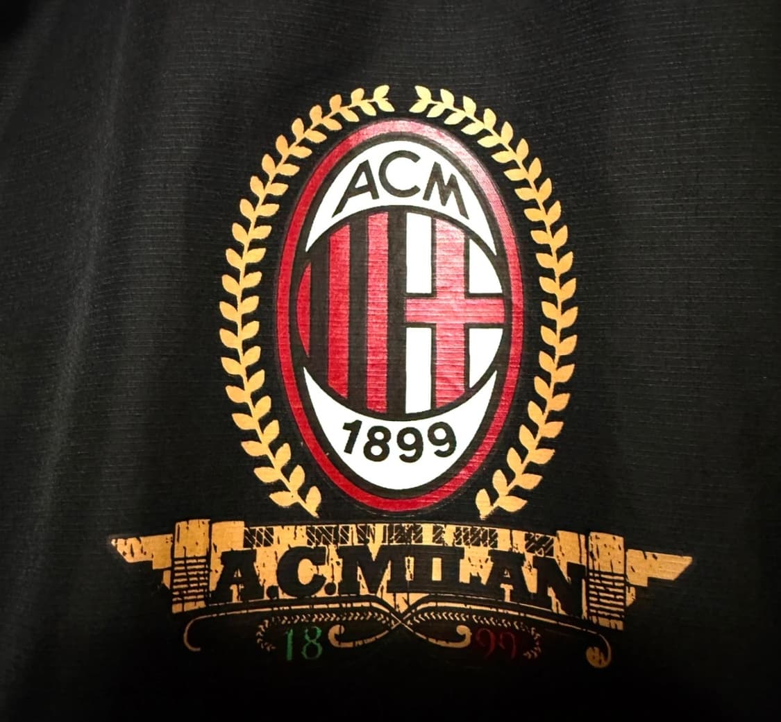 ✨아디다스 AC밀란 블랙 바람막이✨ 상품이미지4