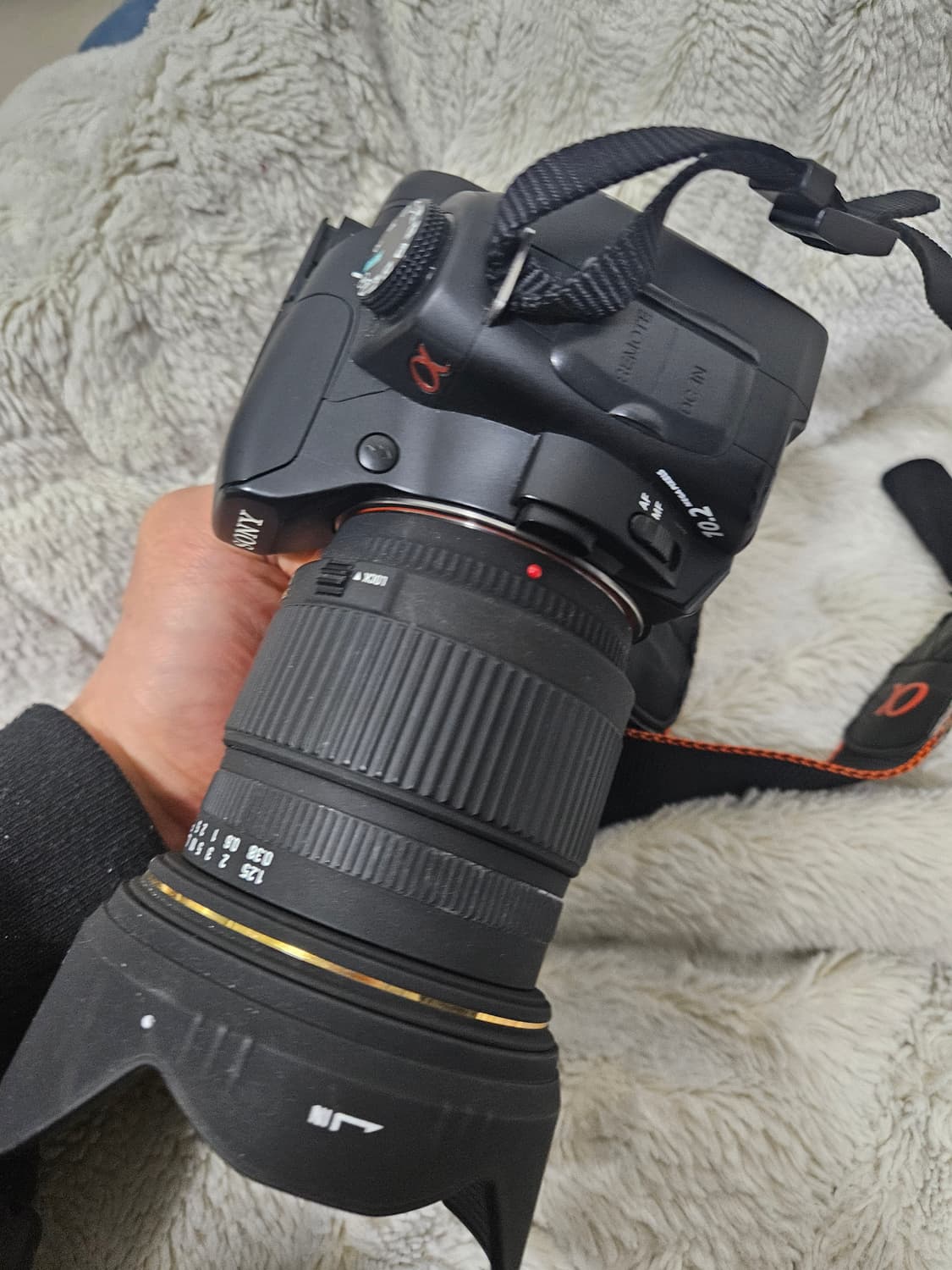 소니 dslr a300+시그마 24-600mm 렌즈 카메라 상품이미지2