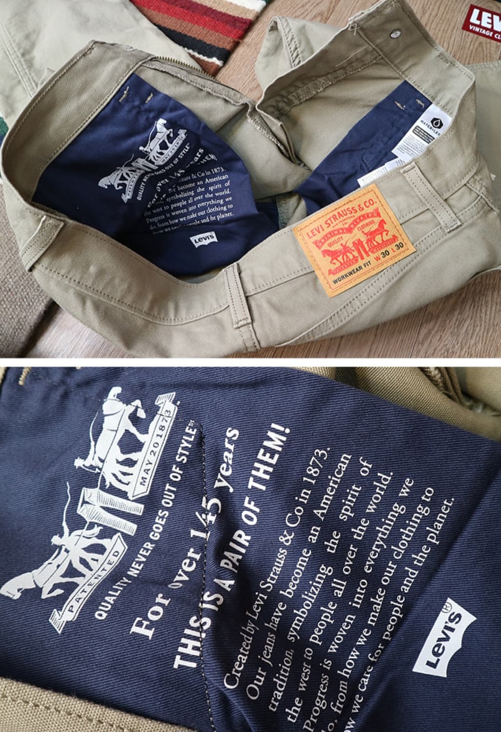 
LEVIS WORK WEAR FIT 리바이스 워크웨어 핏 튼튼한 바지
 상품이미지7
