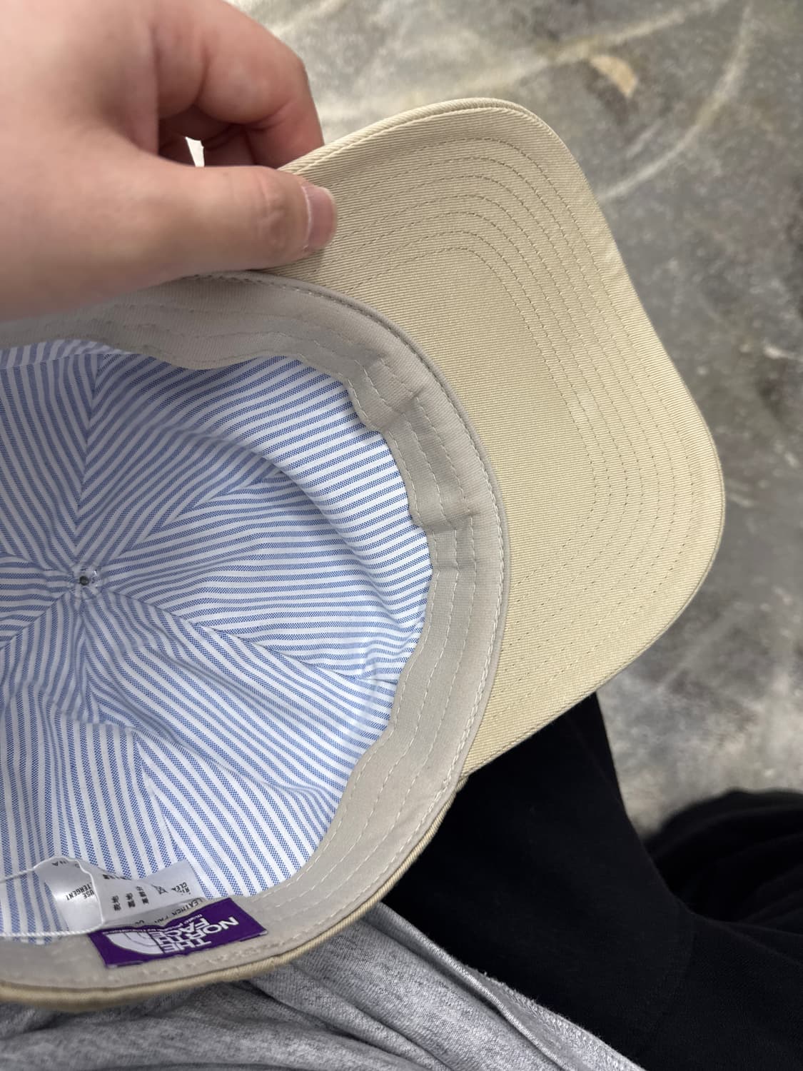 노스페이스 퍼플라벨 모자 새상품 상품이미지4