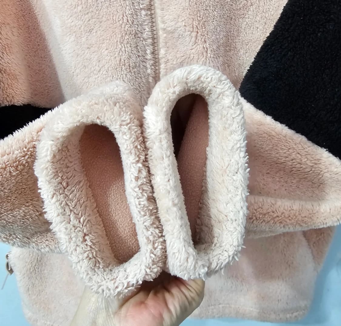 스파이더 플리스 후드집업 핑크 ~66 상품이미지7