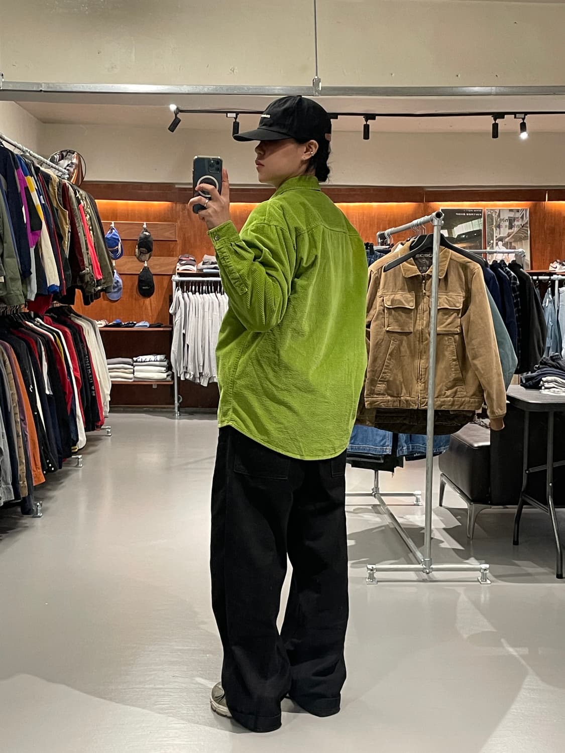 빈티지 코듀로이 셔츠 자켓 상품이미지6