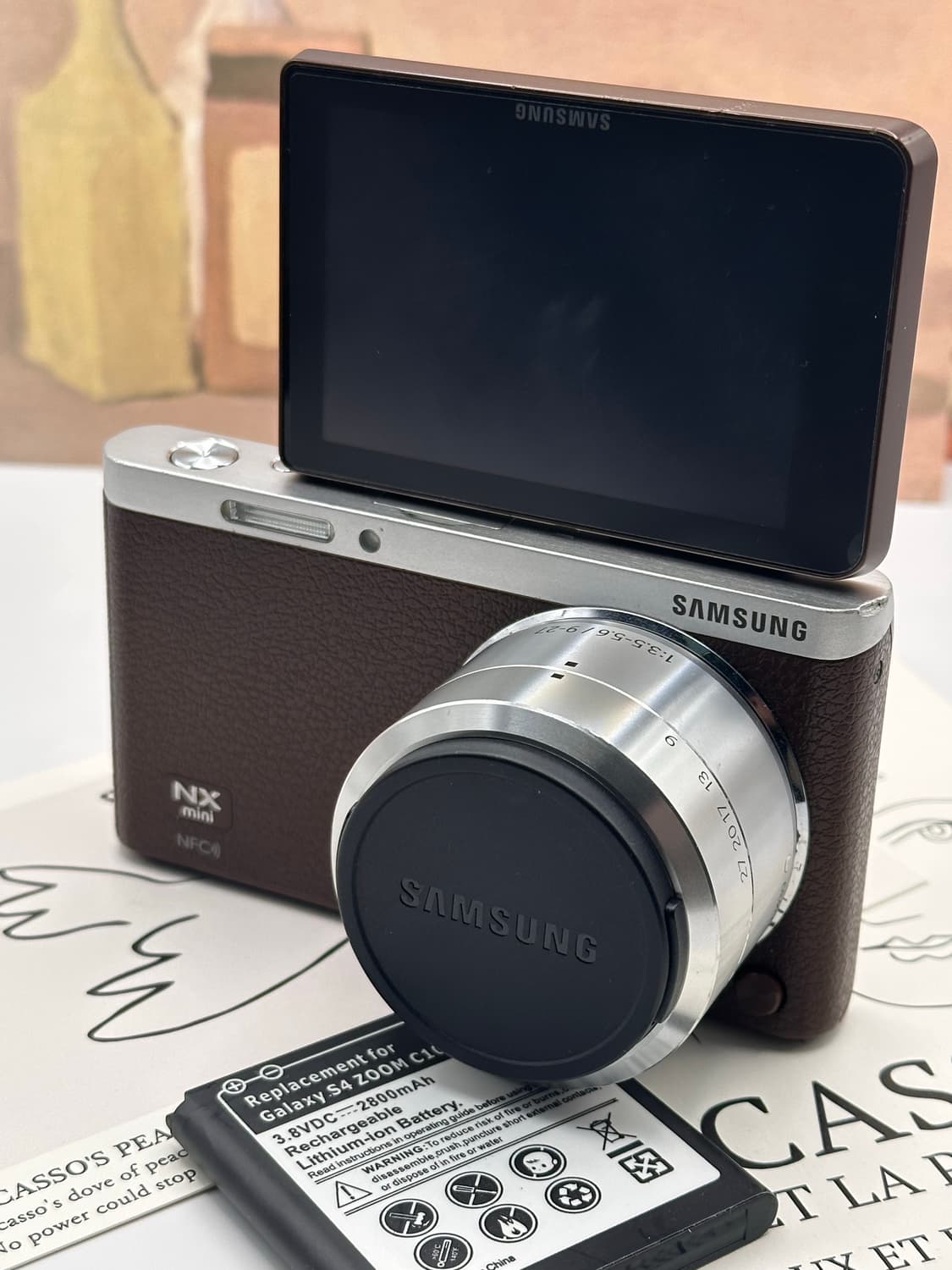 삼성 nx mini + c마운트 변환기.렌즈.필터.후드.후레쉬 상품이미지3