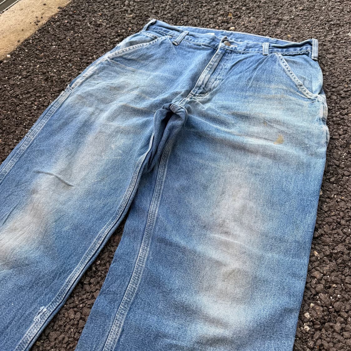 빈티지 칼하트 B13 DST 카펜터 데님팬츠 34x30 상품이미지6