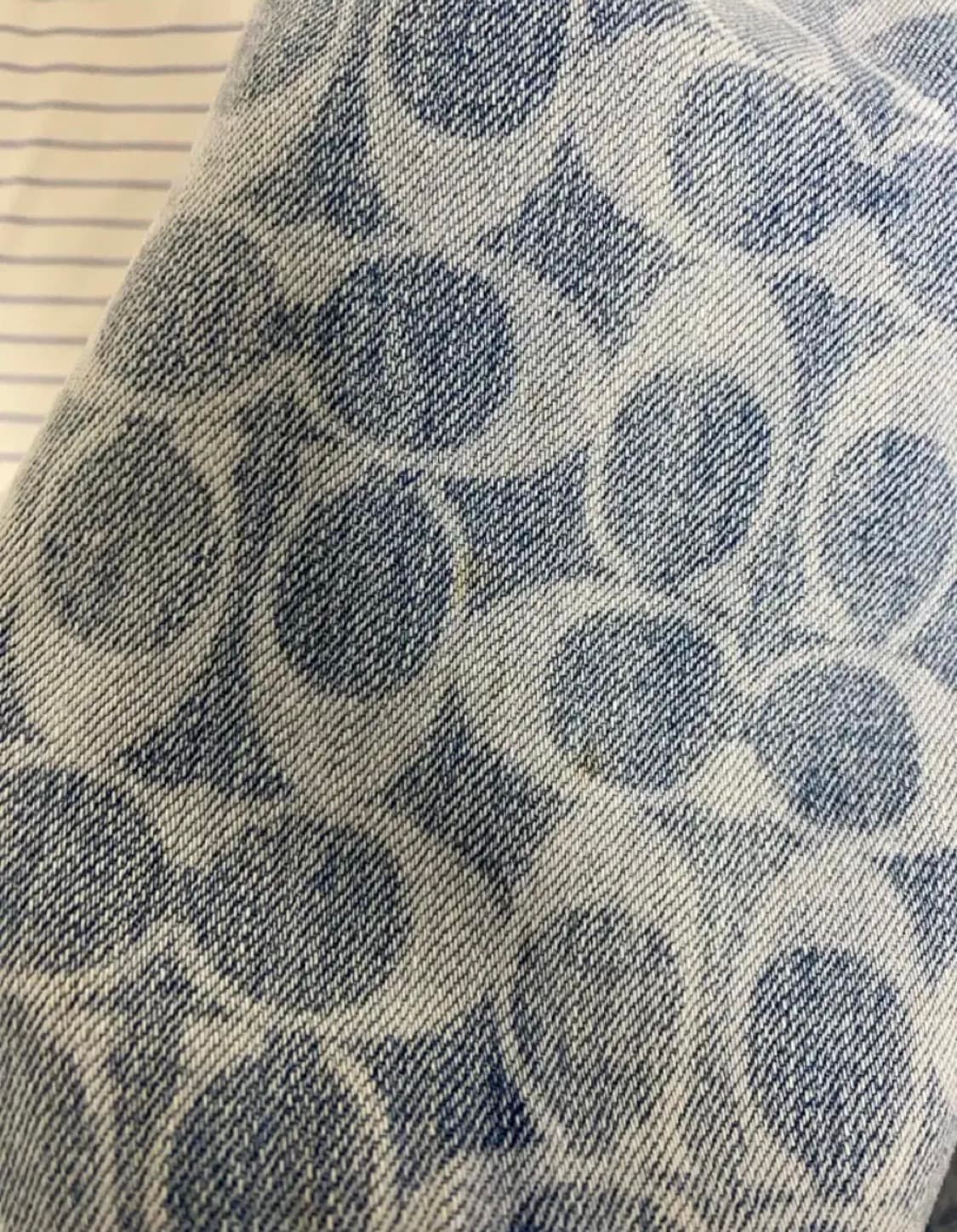 코치 시그니쳐 데님자켓 트러커 청자켓 L 상품이미지6