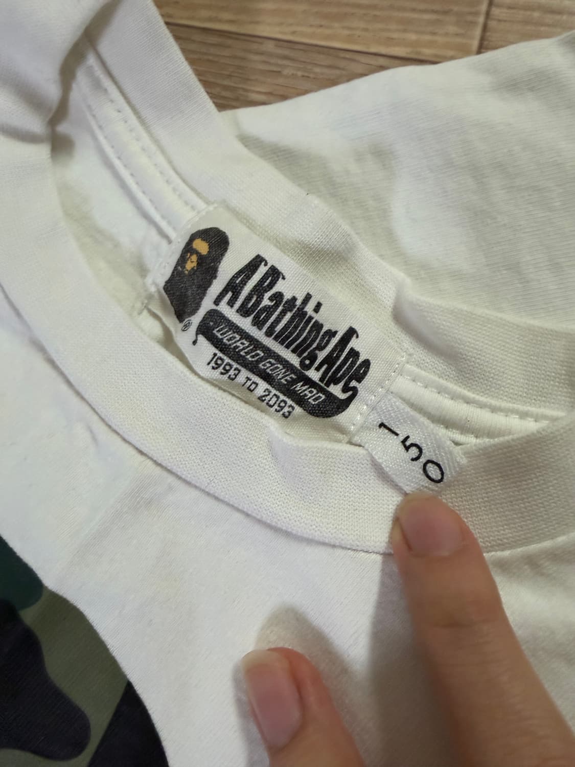 베이프 카모 빅헤드 티셔츠 상품이미지3