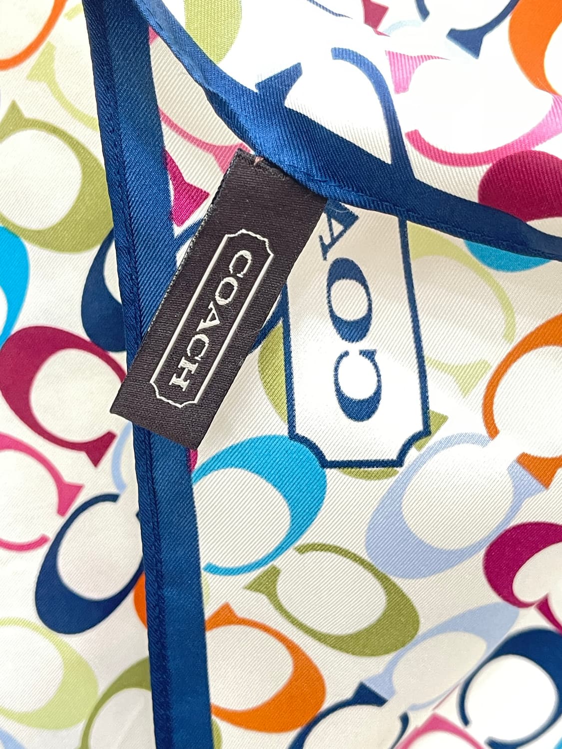 코치 실크 사각 스카프 상품이미지7