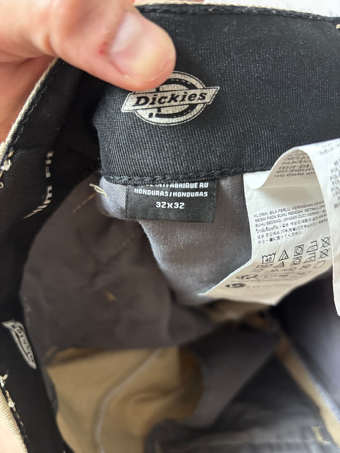 32x32 디키즈 873 플렉스 Dickies FLEX 베이지 면바지 상품이미지4