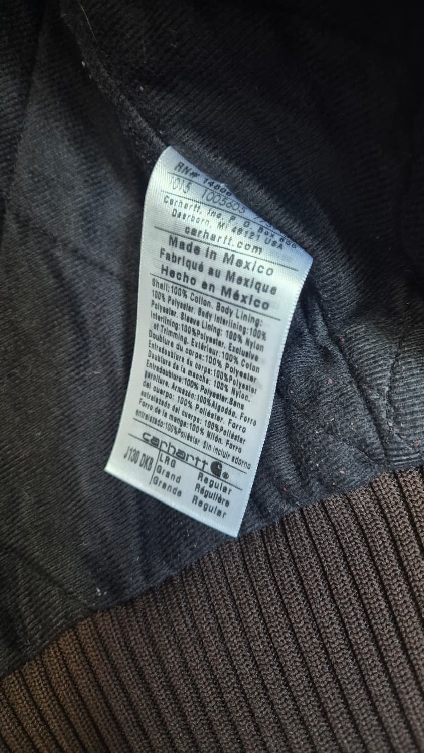 칼하트 j130 dkb L/R 상품이미지3