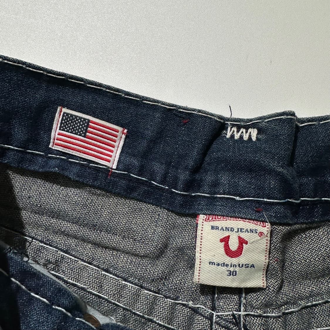 트루릴리전 조이 수퍼티 부츠컷 데님 팬츠 상품이미지6