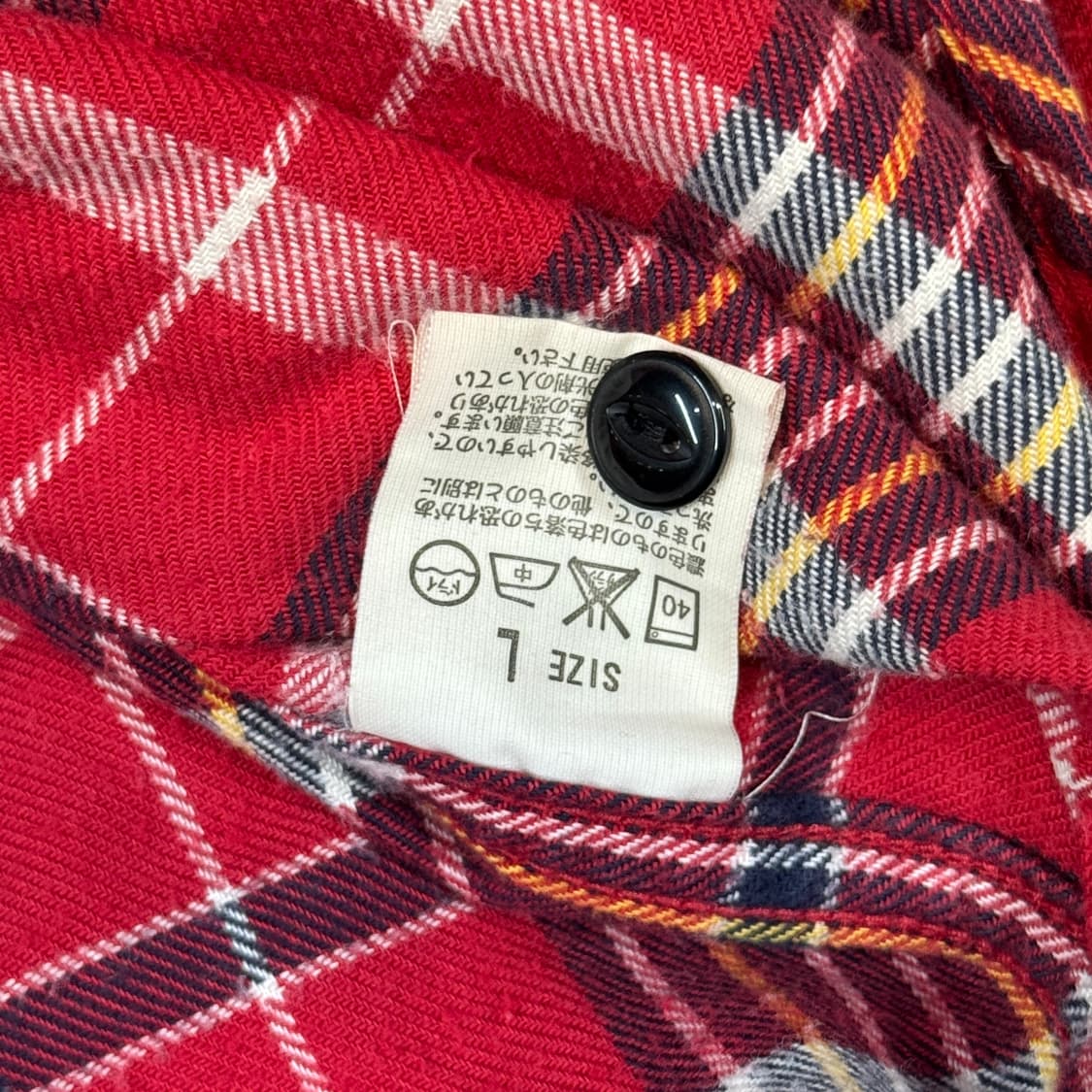 L) 리바이스 Levi's Red Tab 플란넬 레드 체크 셔츠 상품이미지7