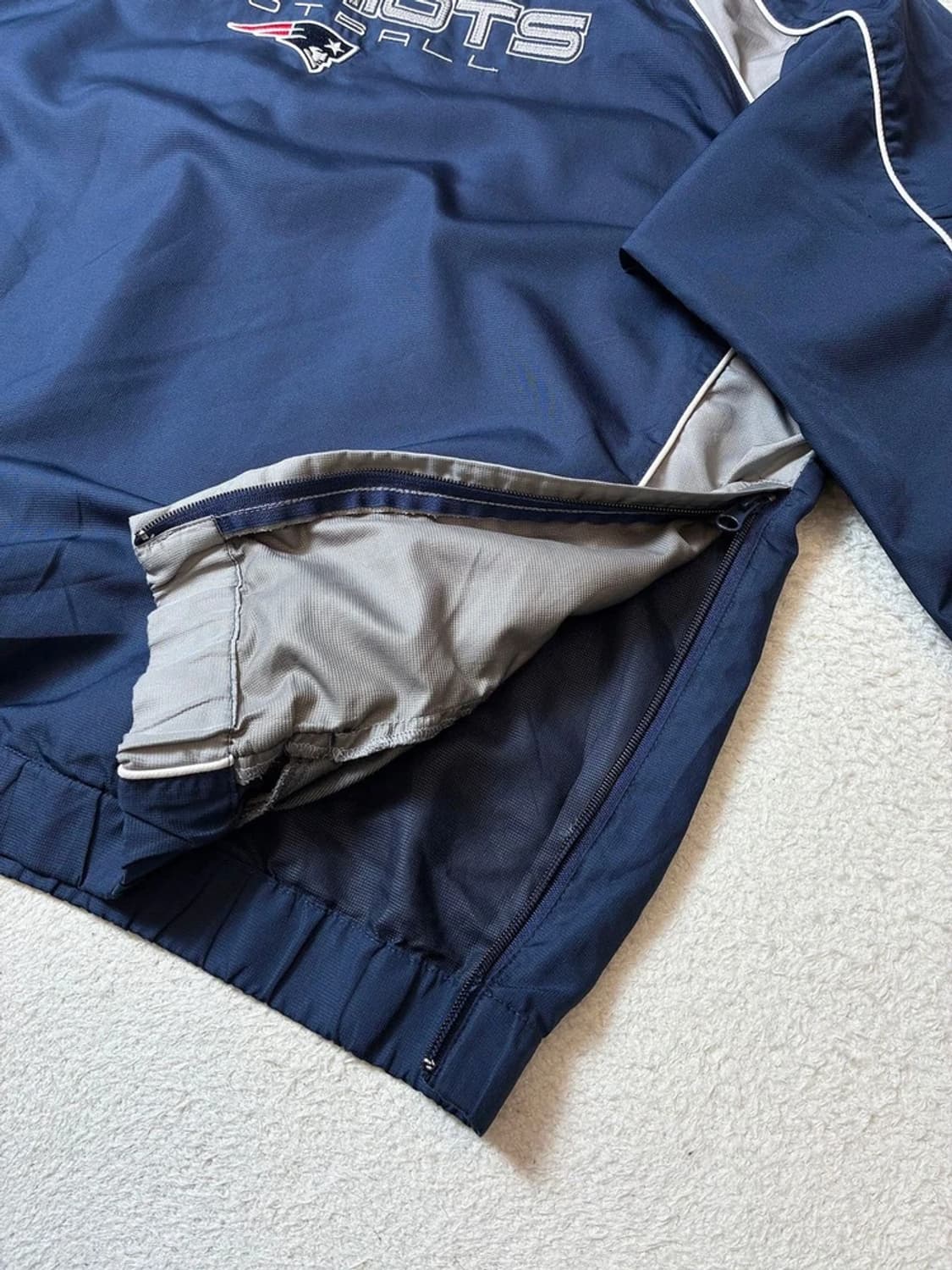 NFL 뉴잉글랜드 패트리어츠 바람막이 웜업 PN7074 상품이미지5