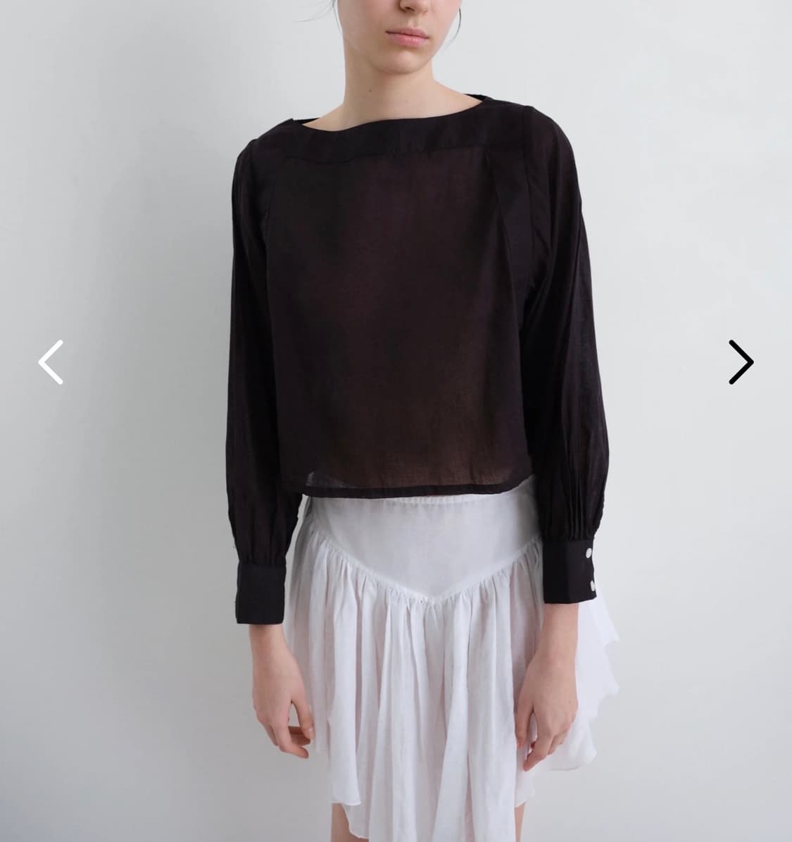 기마구아스 카이트 셔츠 블랙  상품이미지2